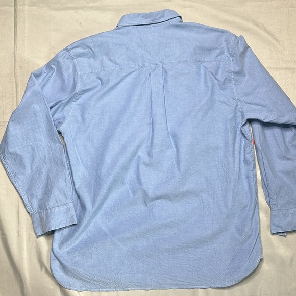 Old Navy Men's Sky Blue Casual Button-Down Shirt - Picture 8 of 9